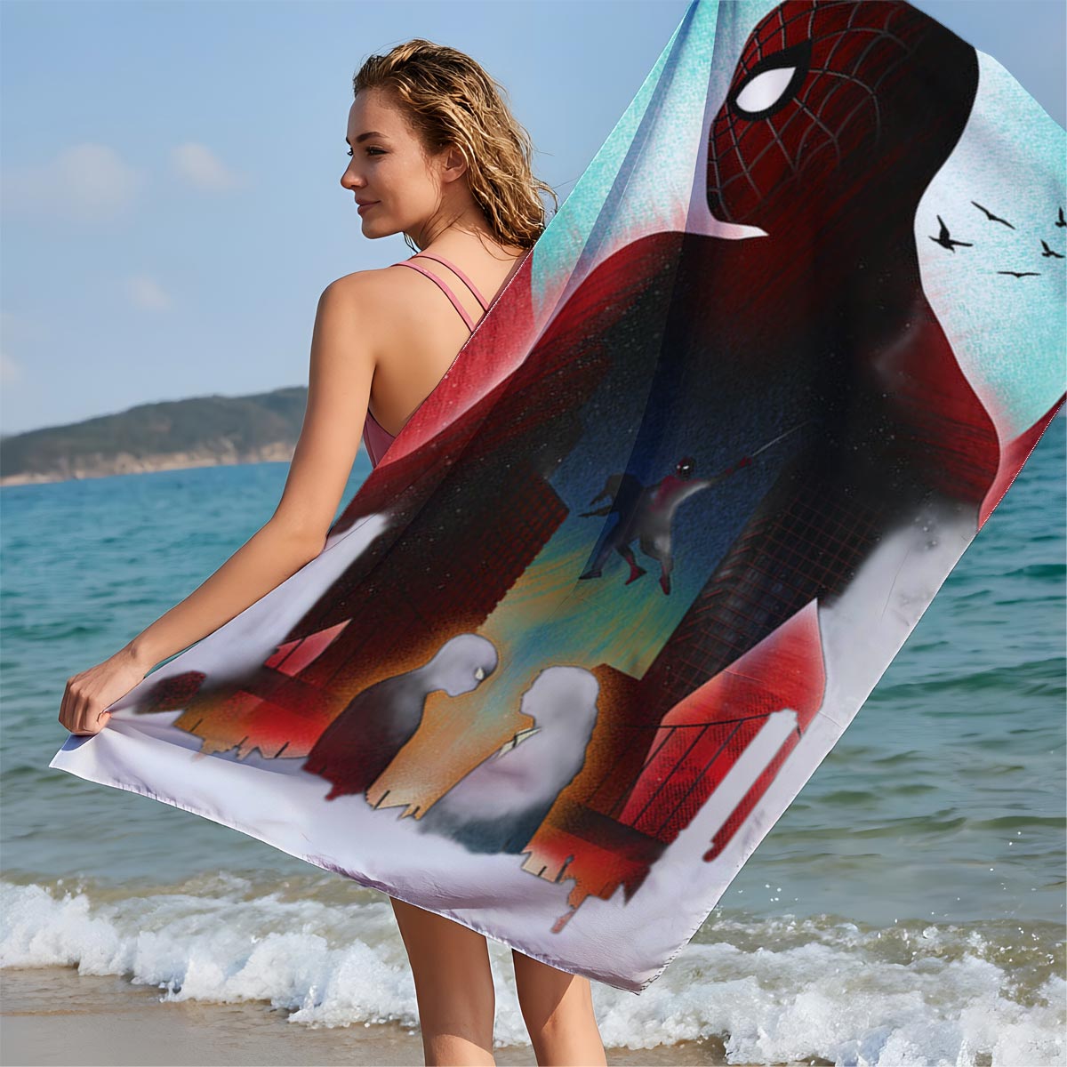 Spider-Man: Shadow of the City - Beach towels