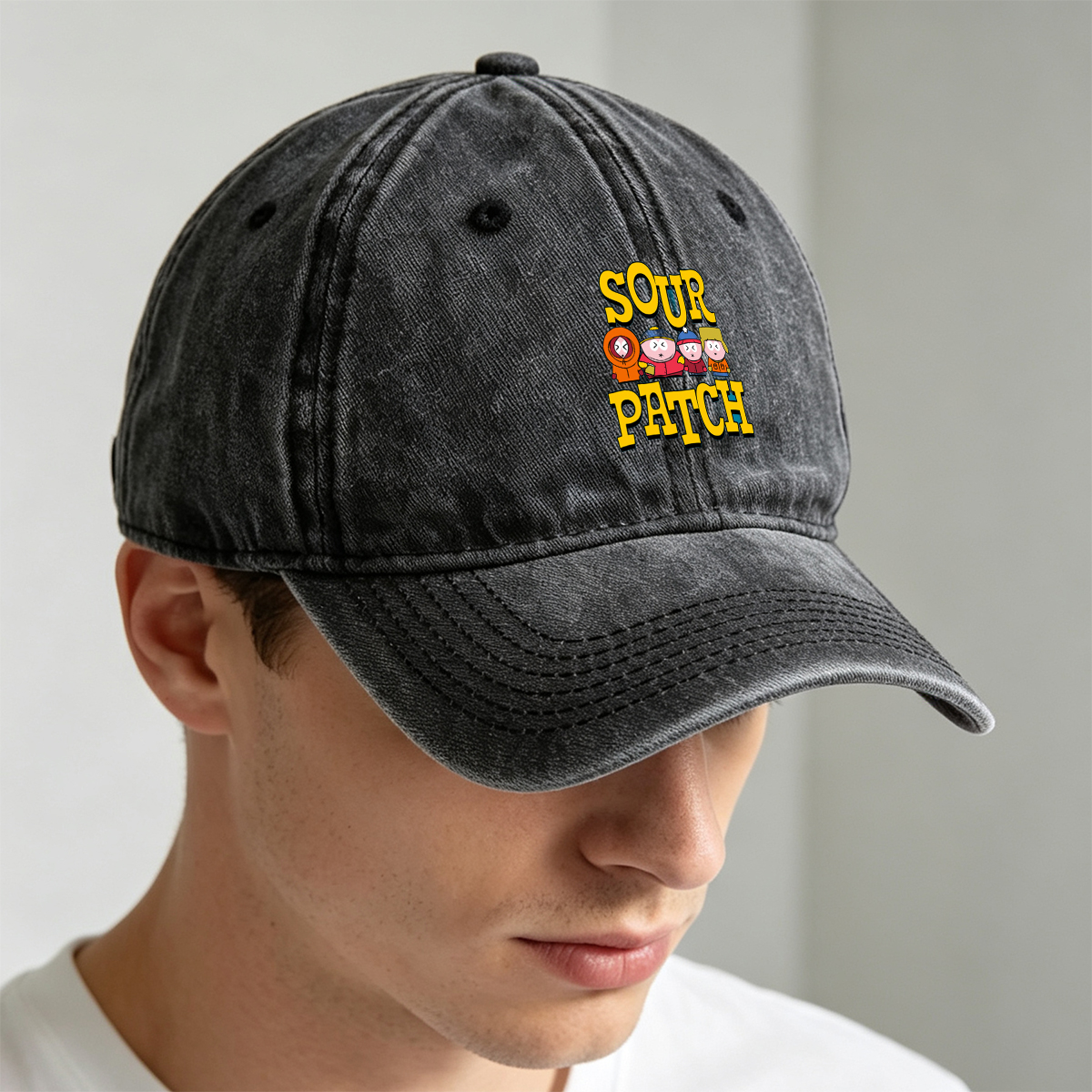 South Park Sour Patch Kids - Washed Denim - Baseball Cap