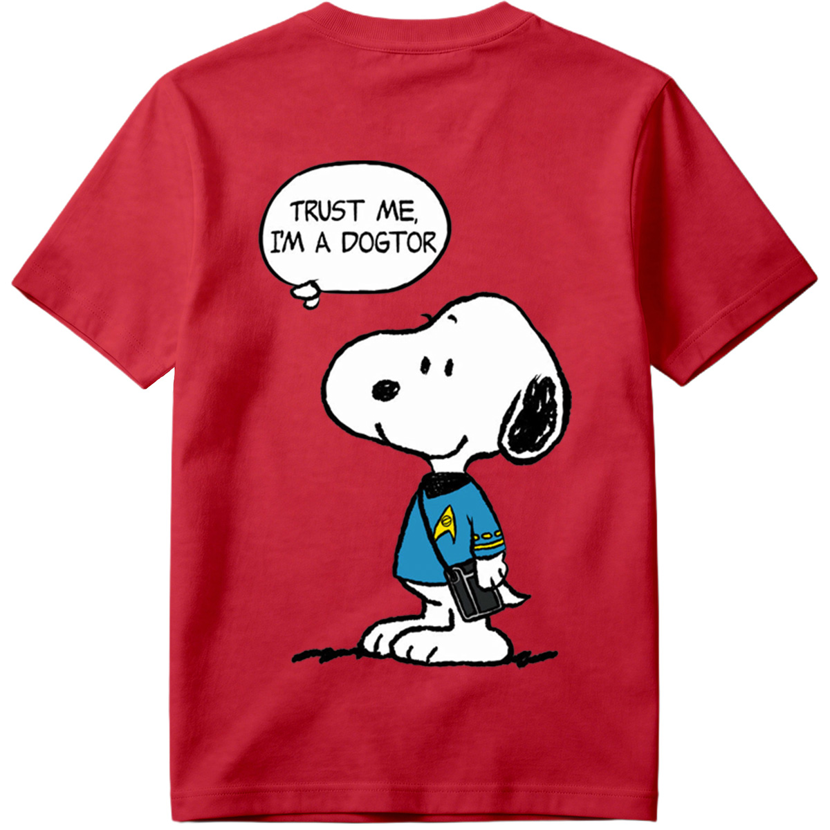 Snoopy as Starfleet Doctor - Tee