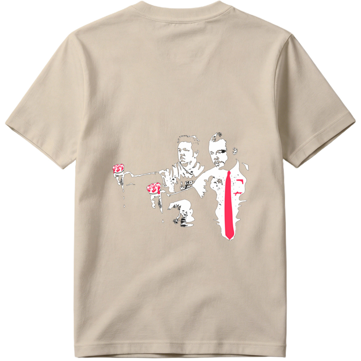 The Boys: Homelander and Hughie with Bloodied Ice Creams - Tee