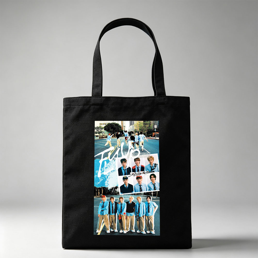 FUP Band in Urban Playground: Dynamic Group Portrait with Street Style and Individual Close-Ups - Canvas tote bags