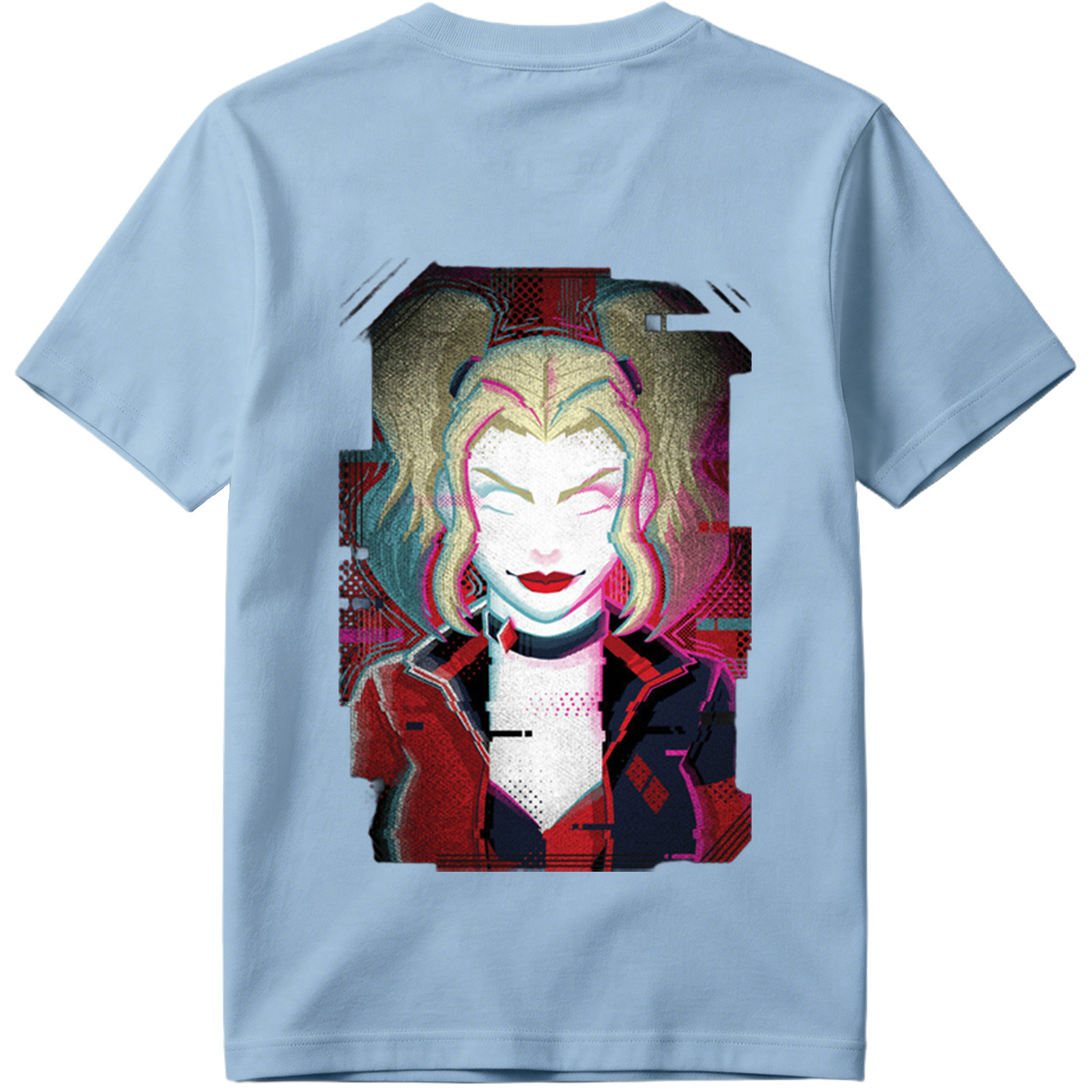 Harley Quinn: Glitch Portrait - Tee