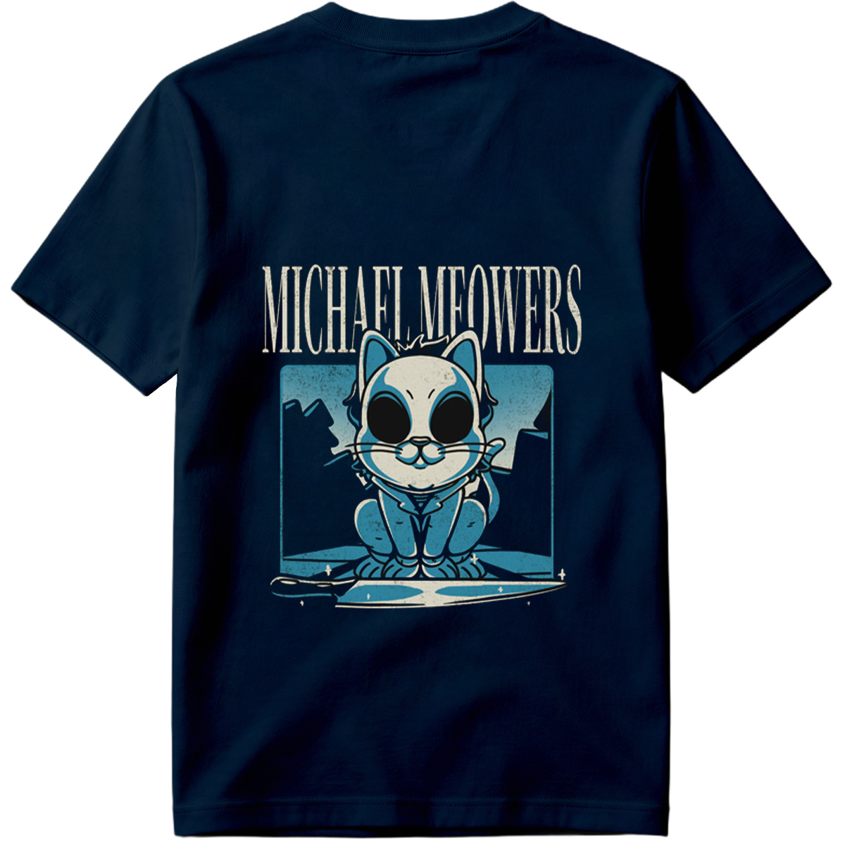 Michael Meowers Cat Character Design - Tee