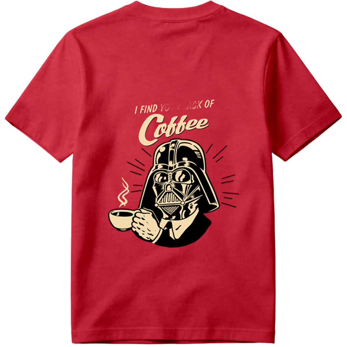 Darth Vader Coffee T-Shirt Design - Tee
