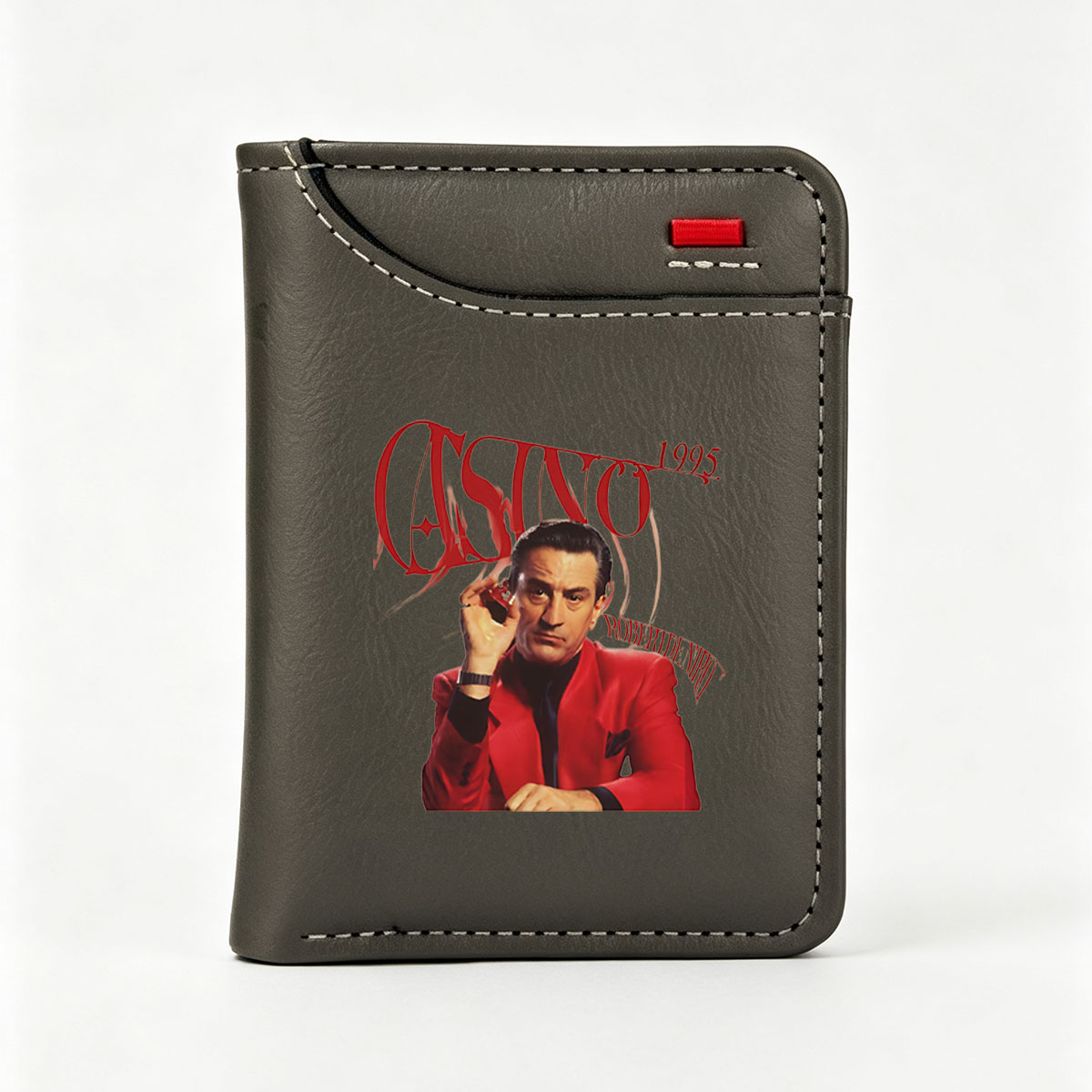 Robert De Niro in Casino (1995) - Iconic Gangster Role - Vertical Style Wallet