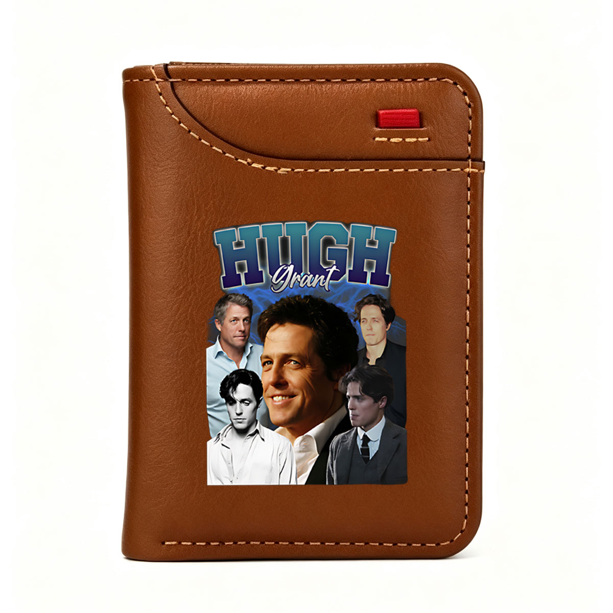 Hugh Grant: Iconic Roles and Portraits - Vertical Style Wallet