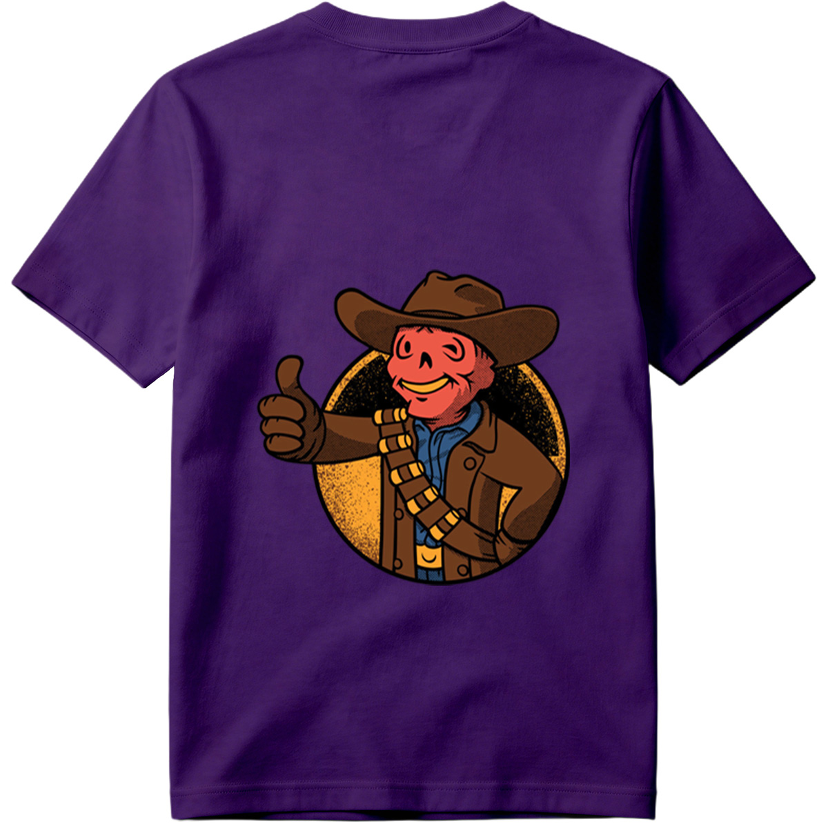 Cowboy Skeleton Thumbs Up - Tee
