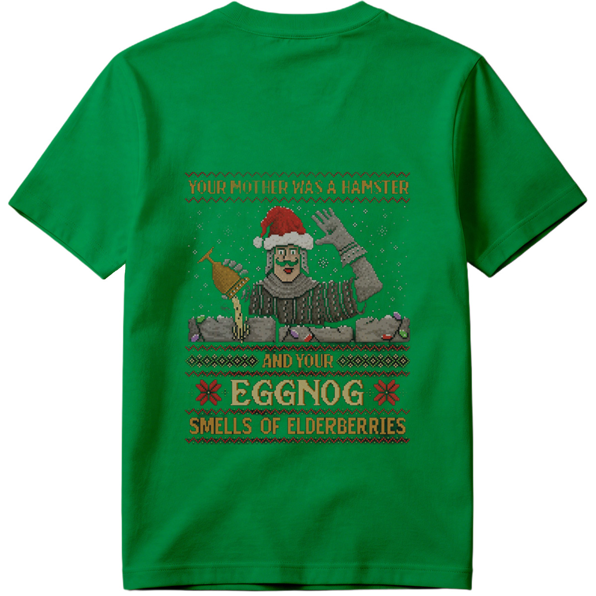 Monty Python and the Holy Grail - King Arthur Christmas Sweater - Tee
