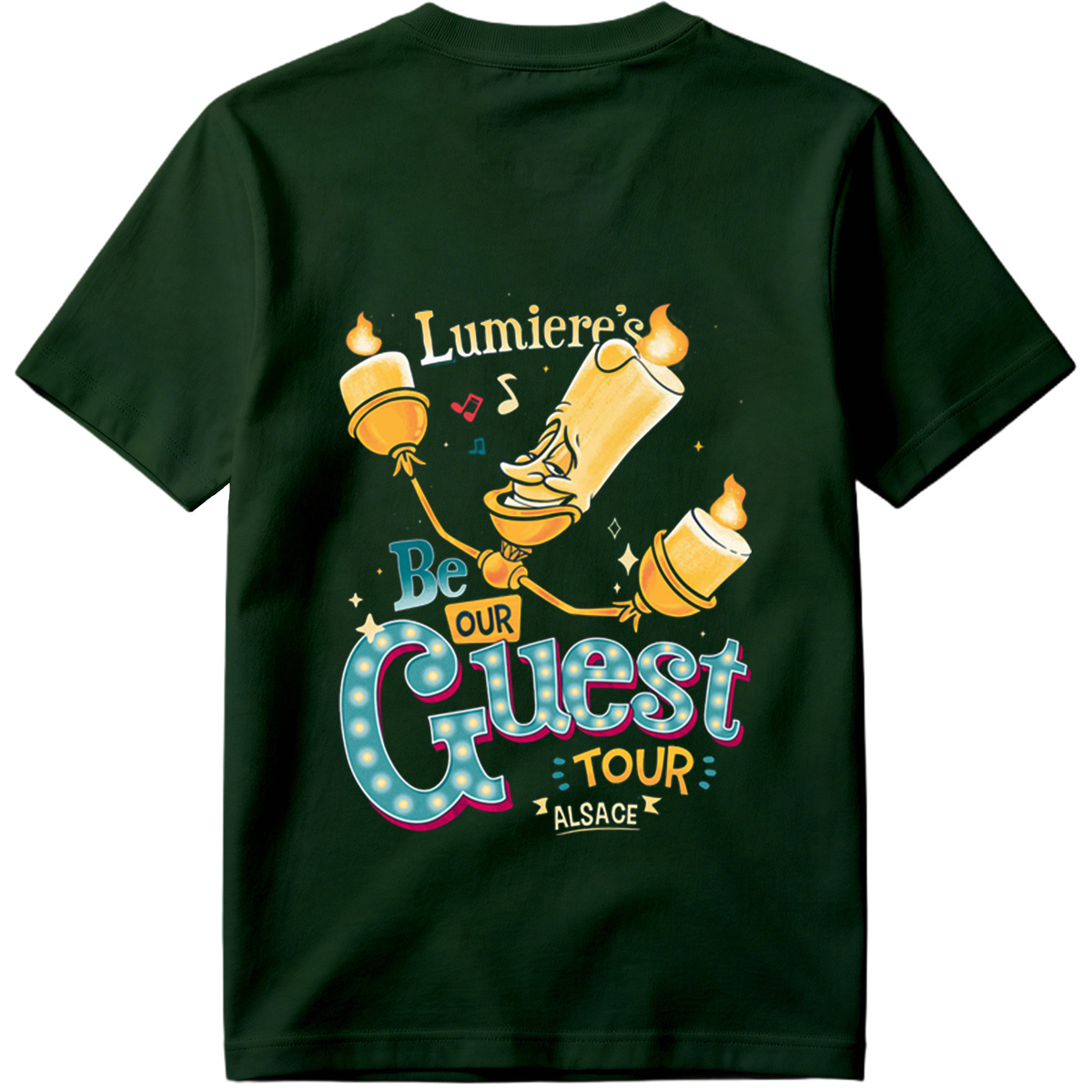 Lumiere's Be Our Guest Tour Alsace - Tee