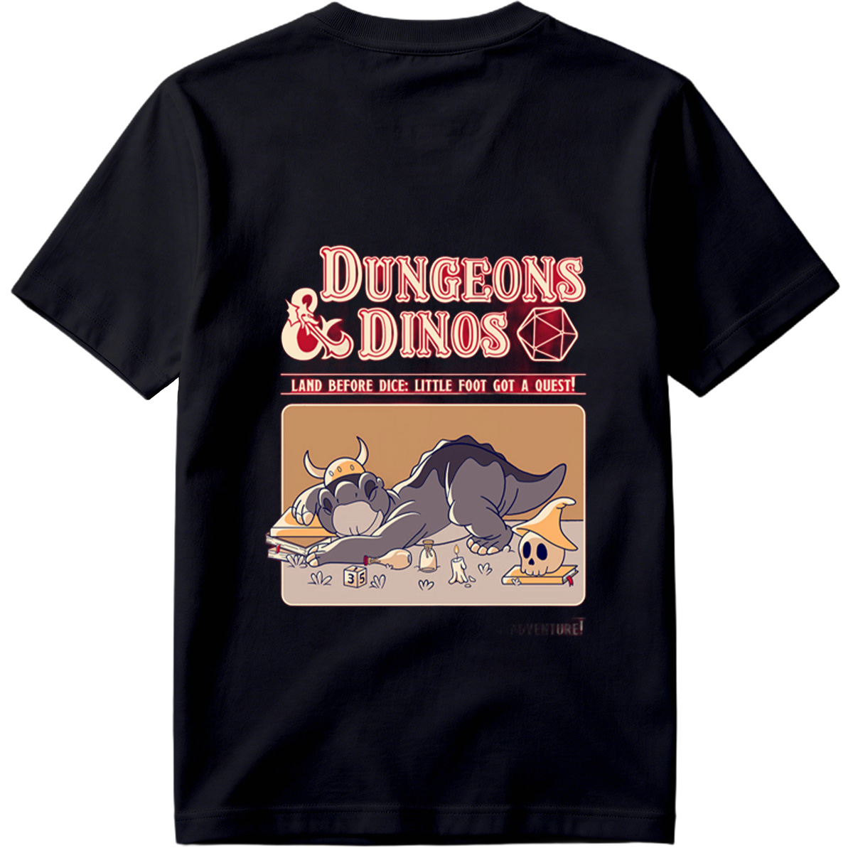 Dungeons & Dinos: Little Foot's Quest - Tee