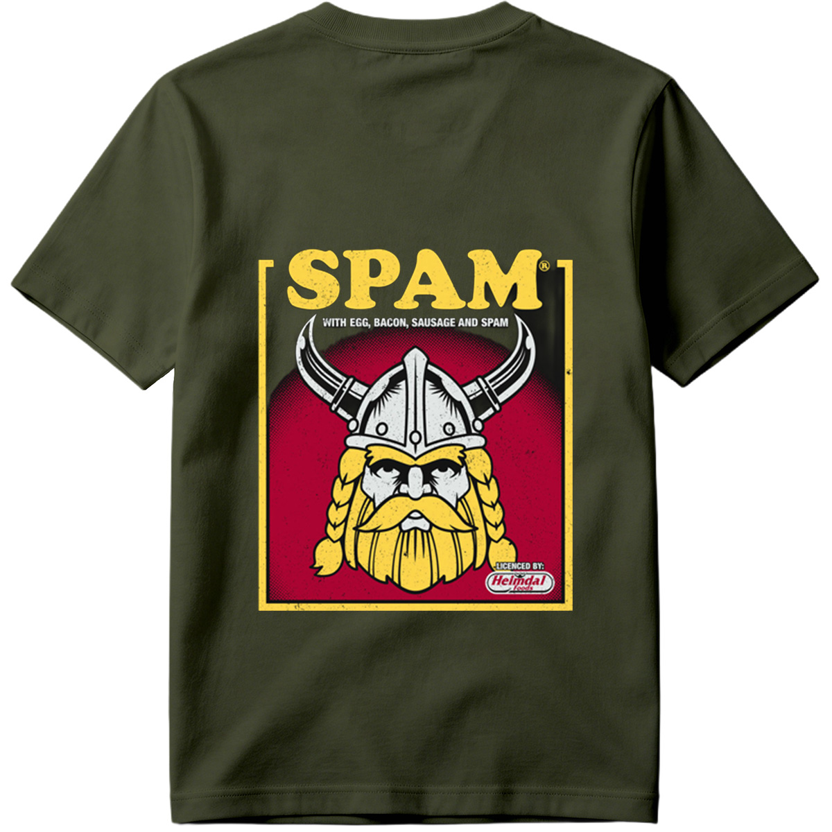 SPAM Viking with Egg, Bacon, Sausage and SPAM - Tee