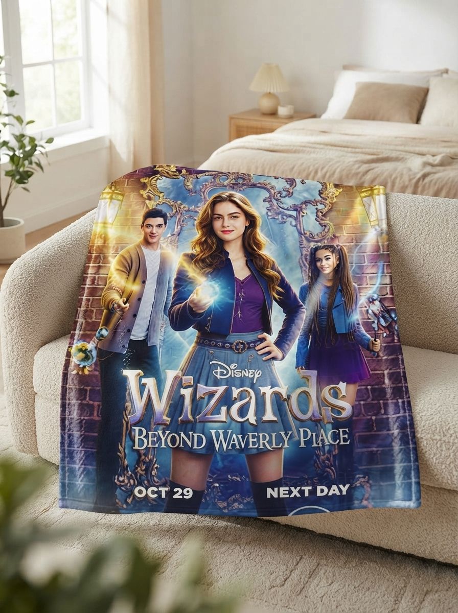 Custom Photo Flannel Blanket Personalized Portrait Face Print Ultra Soft Cozy Fleece Throw for Sofa Bed and Travel