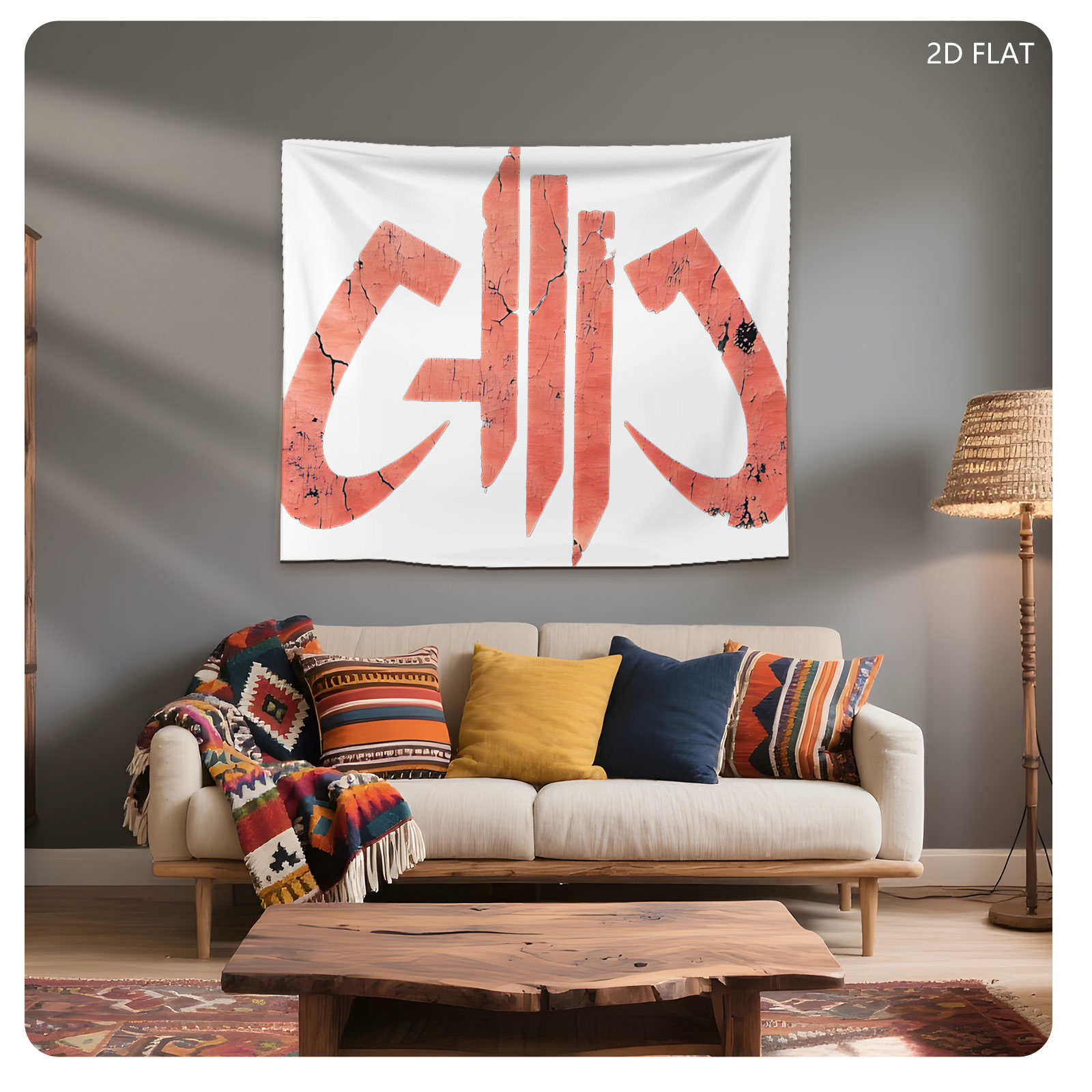 GHOST - Swedish Rock Band Logo - Tapestry