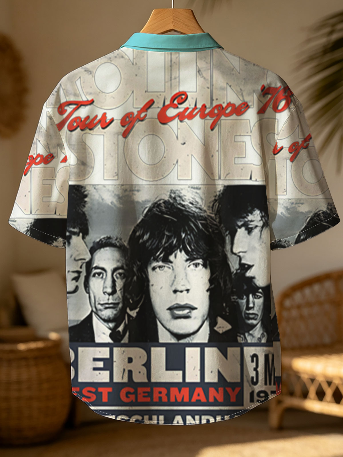 The Rolling Stones Tour of Europe '76 - Berlin, West Germany, 3 May 1976, Deutschlandhalle -  Shirt