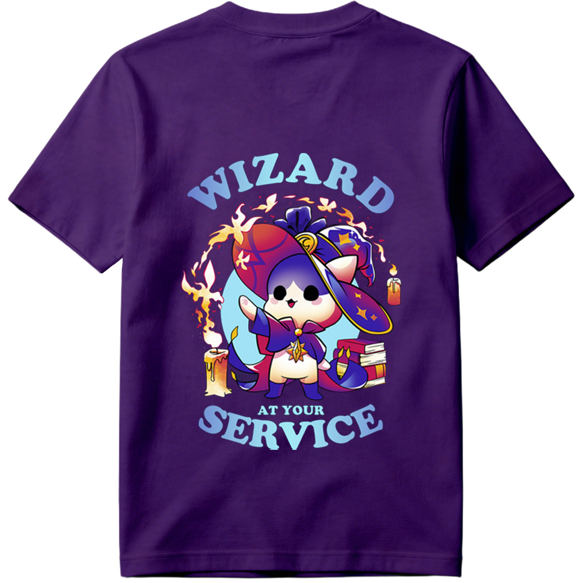 Wizard Cat at Your Service - Tee