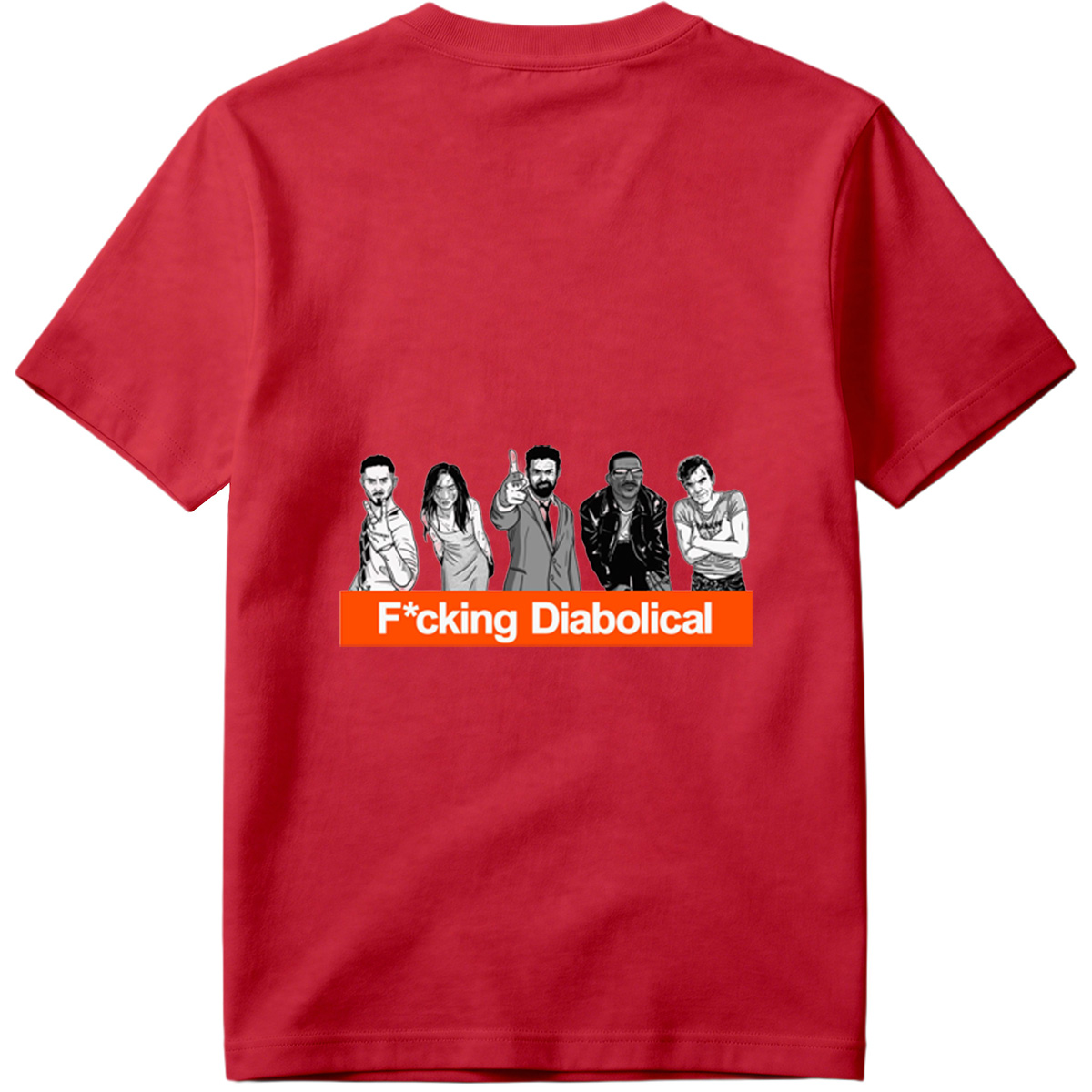 F*cking Diabolical: The Cast of the Dark Comedy Series - Tee