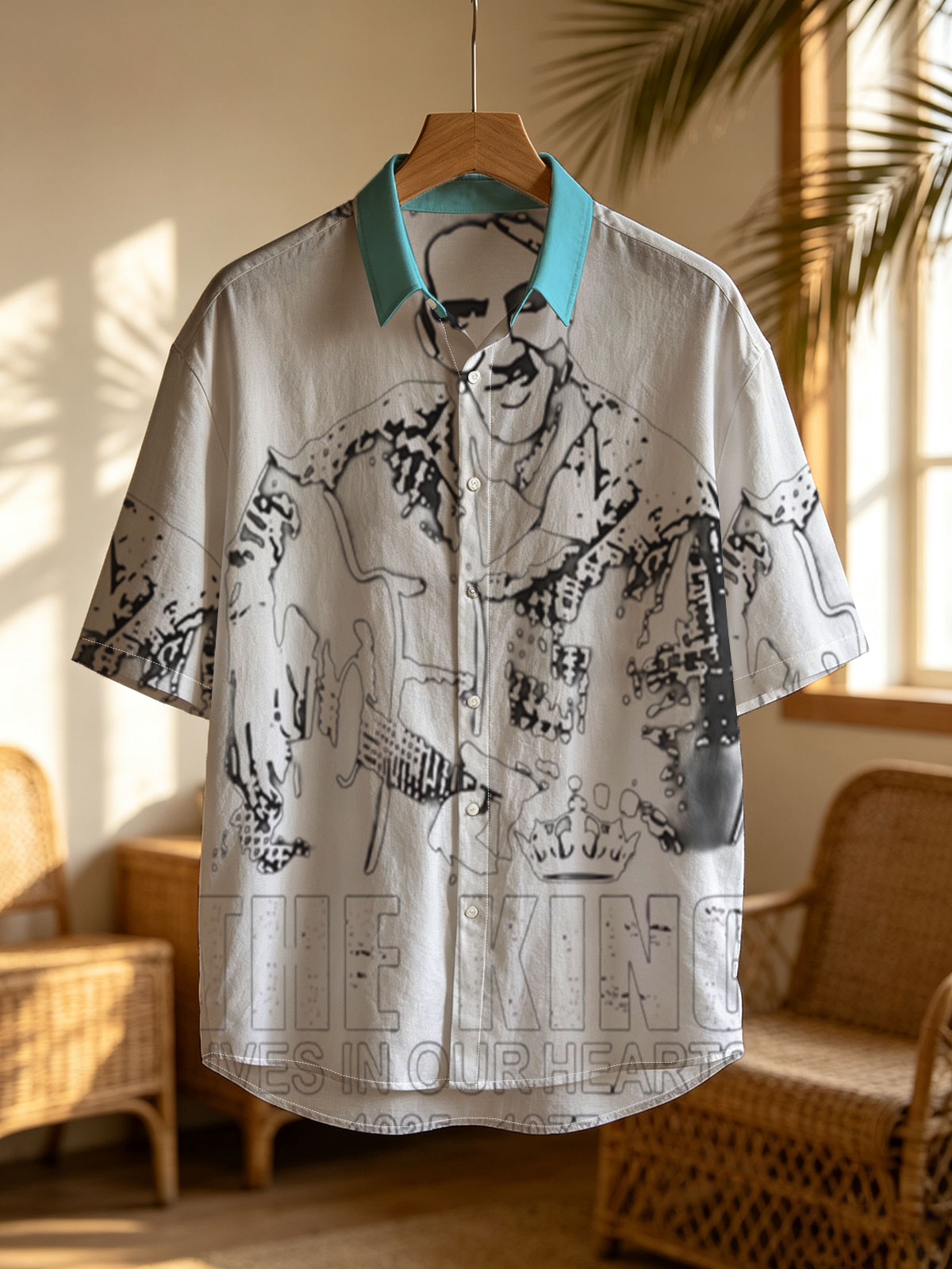 Elvis Presley - The King Lives in Our Hearts 1935-1977 -  Shirt