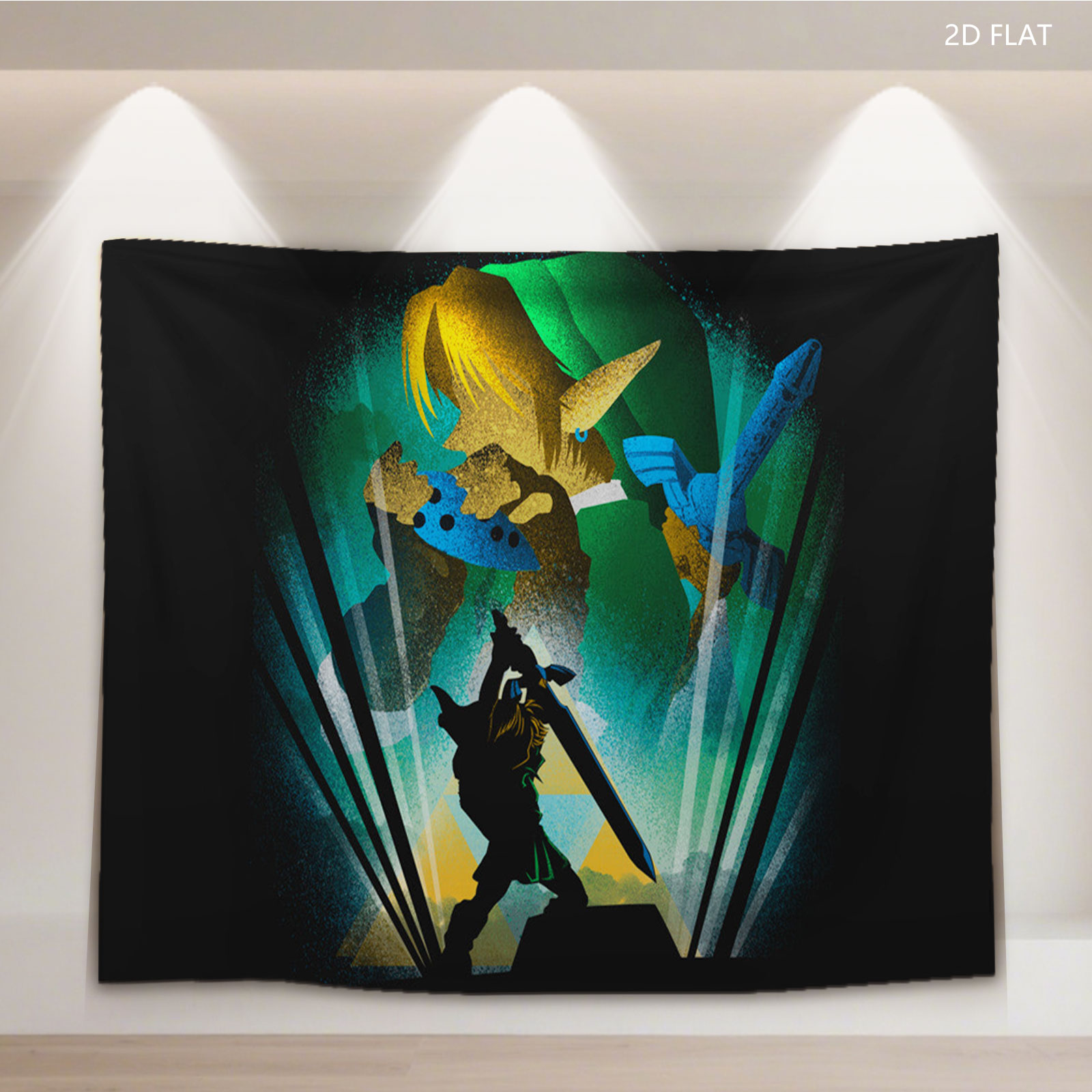 Link vs. Ganondorf: Epic Clash in Hyrule - Tapestry