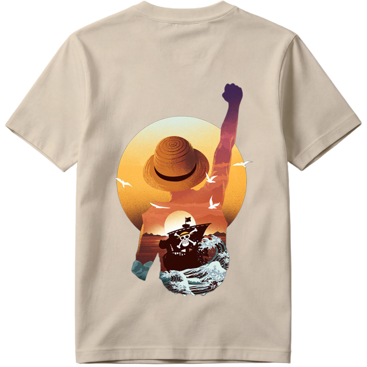 One Piece: Luffy and the Pirate Ship - Tee
