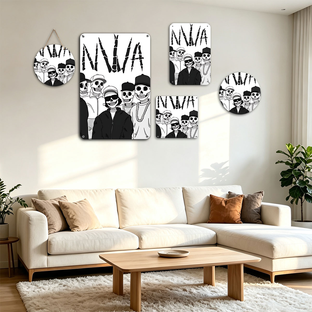 Skeleton Crew in Urban Fashion with 