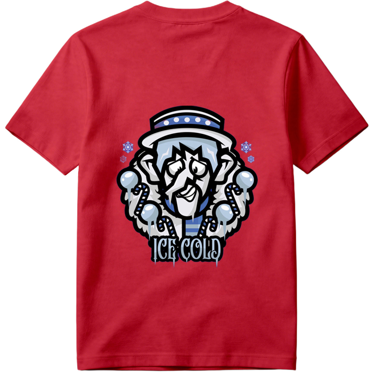 Ice Cold Character Logo - Tee