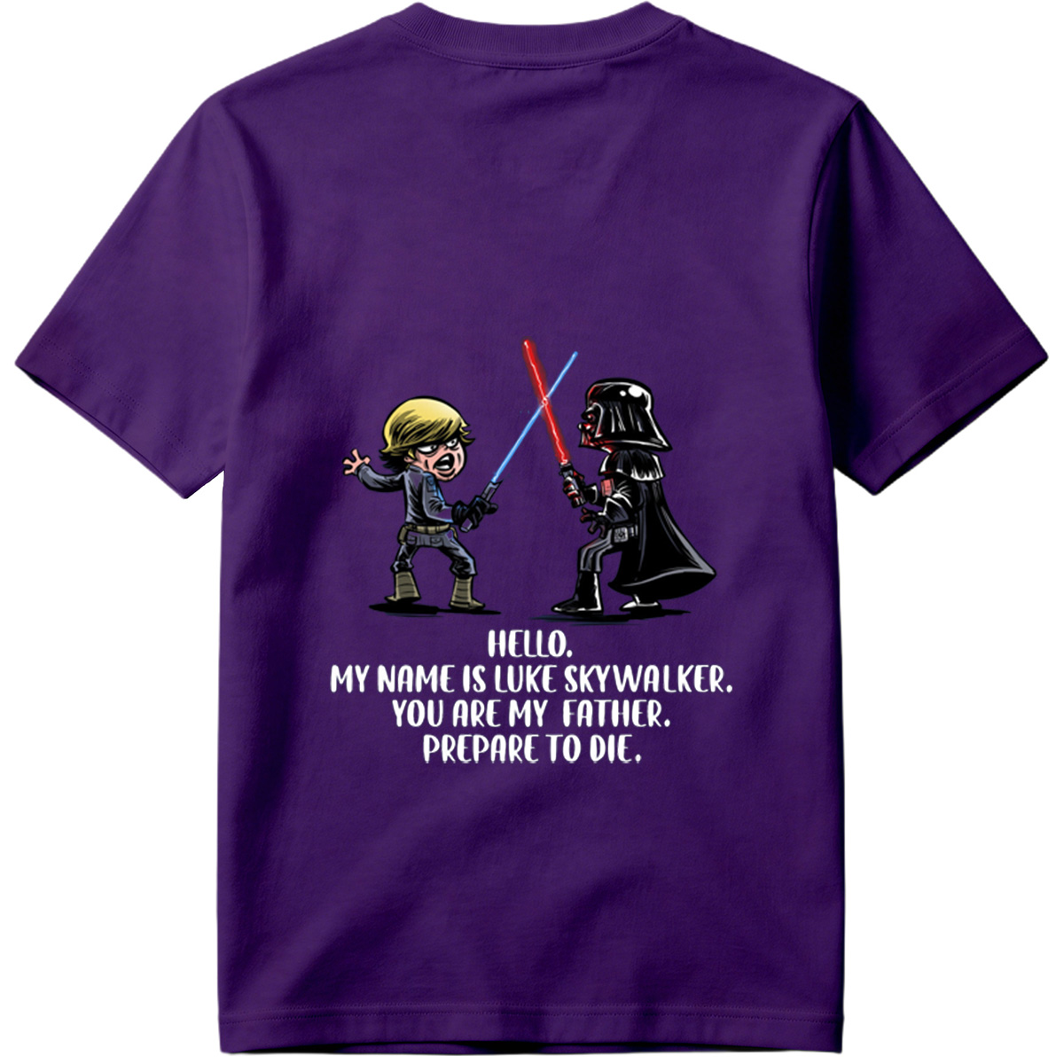 Star Wars: Luke Skywalker vs Darth Vader - Tee