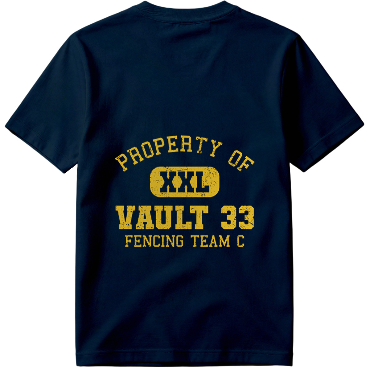 Property of Vault 33 Fencing Team C - Fallout Series - Tee
