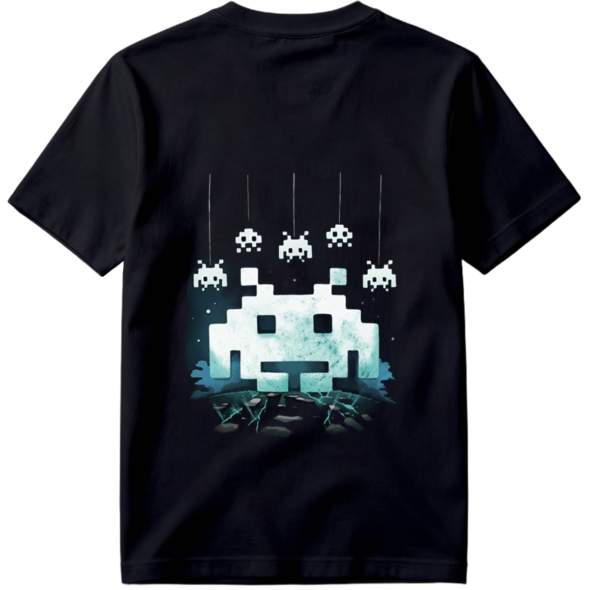 Space Invaders: Classic Aliens in Pixel Art - Tee