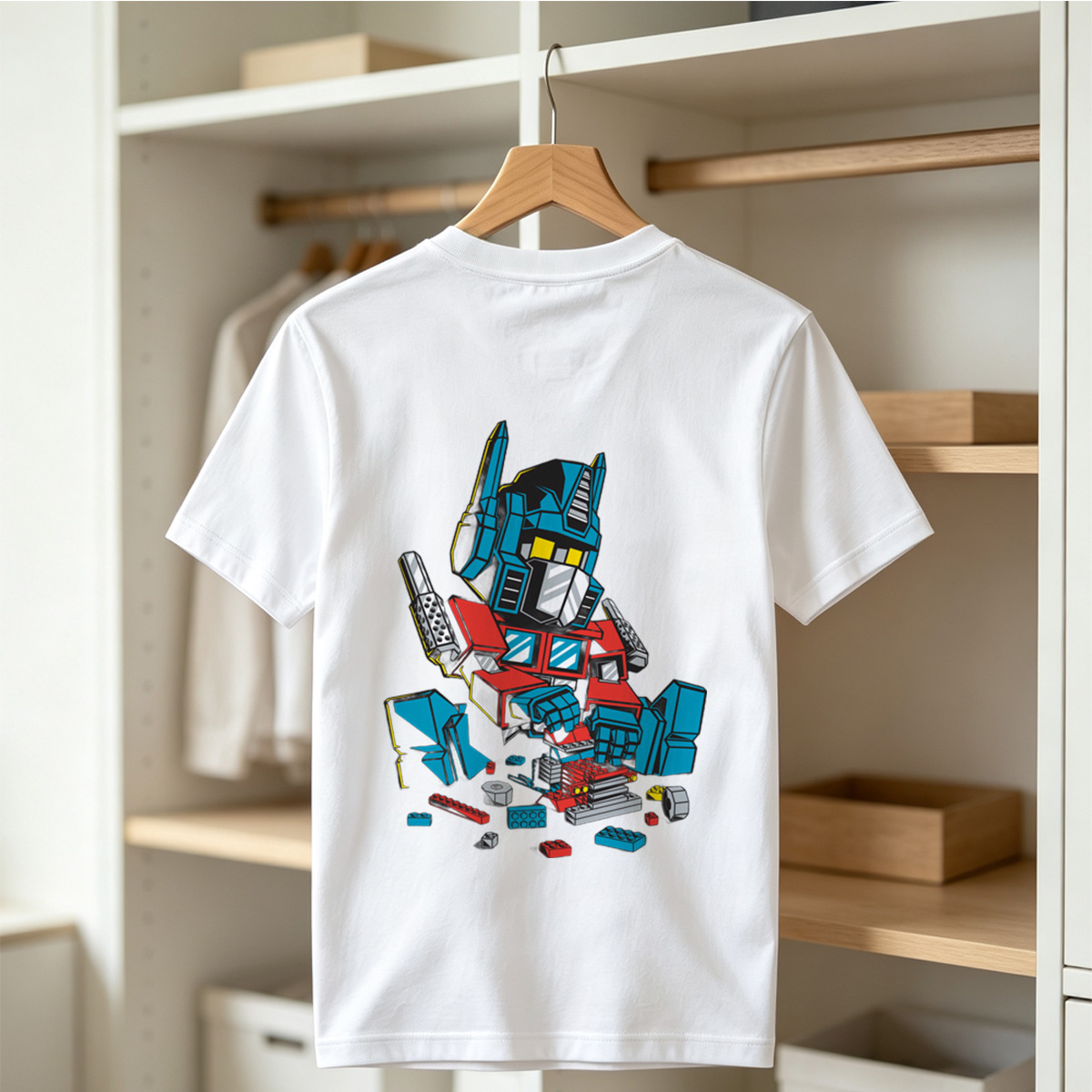 Transformers Optimus Prime LEGO Style - Tee