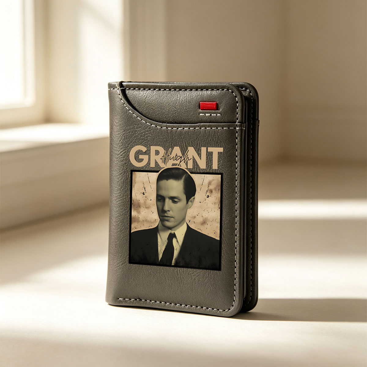 Hugh Grant: Classic Hollywood Portrait - Vertical Style Wallet