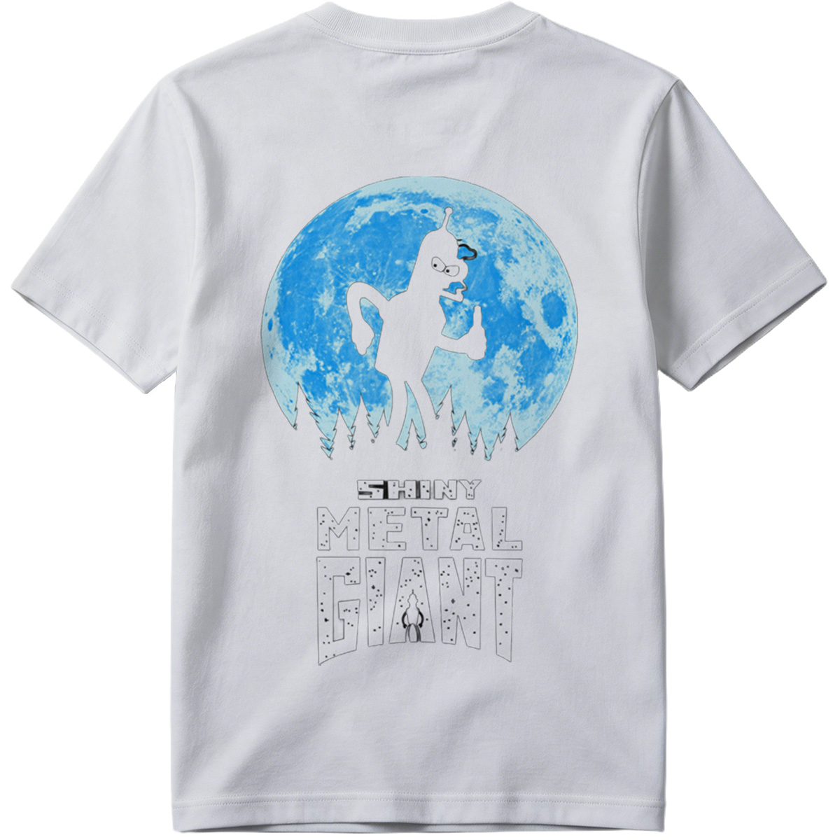 Shiny Metal Giant: The Robot in the Moonlight - Tee