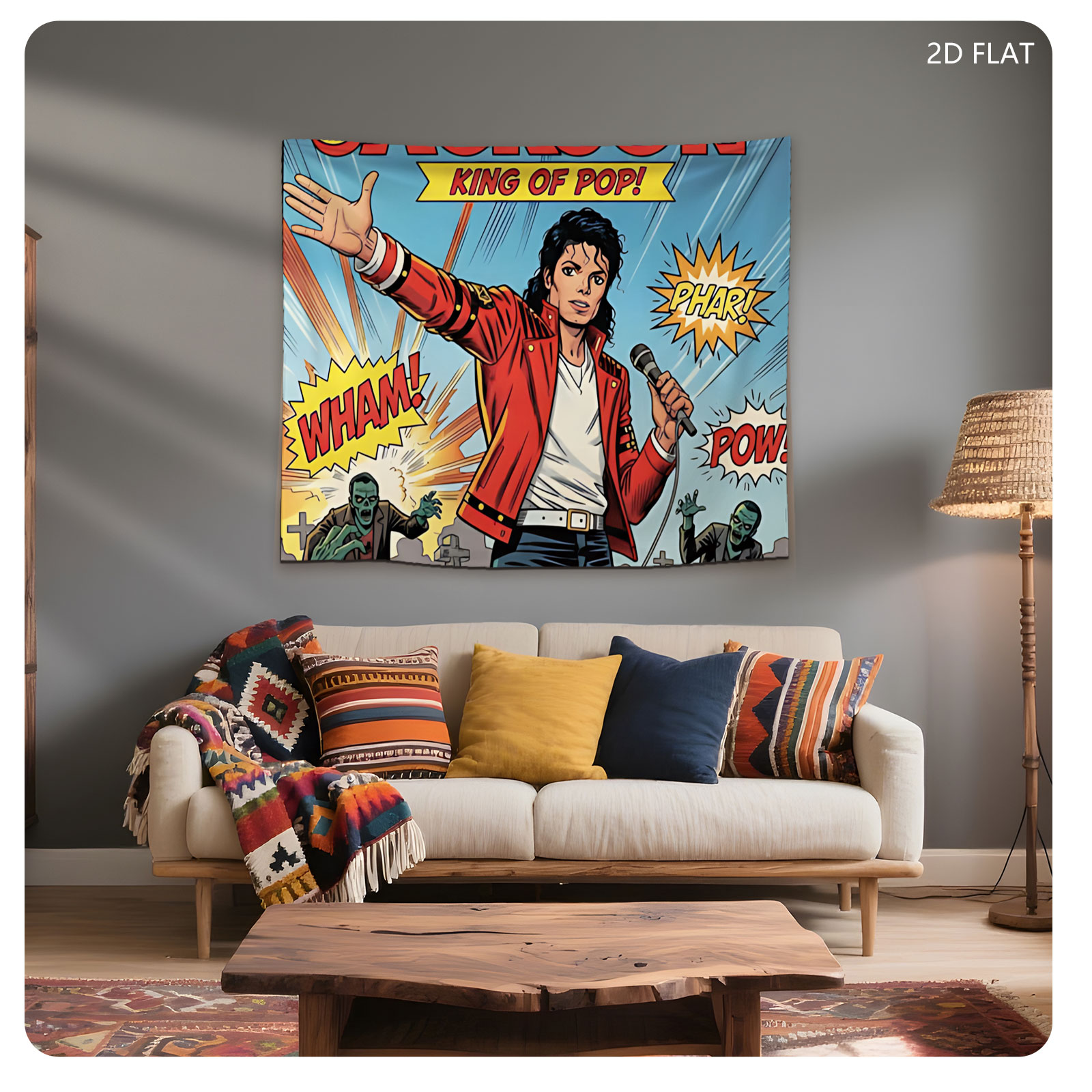 Michael Jackson: King of Pop! Zombies Attack - Tapestry