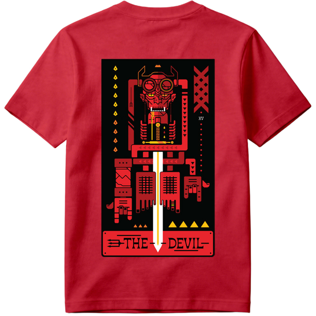 The Devil - Cybernetic Tarot Card - Tee