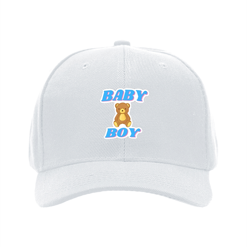 1pc New Baseball Cap Baby Boy Teddy Bear Print Unisex Adjustable Hat for Outdoor Activities Adults and Teens