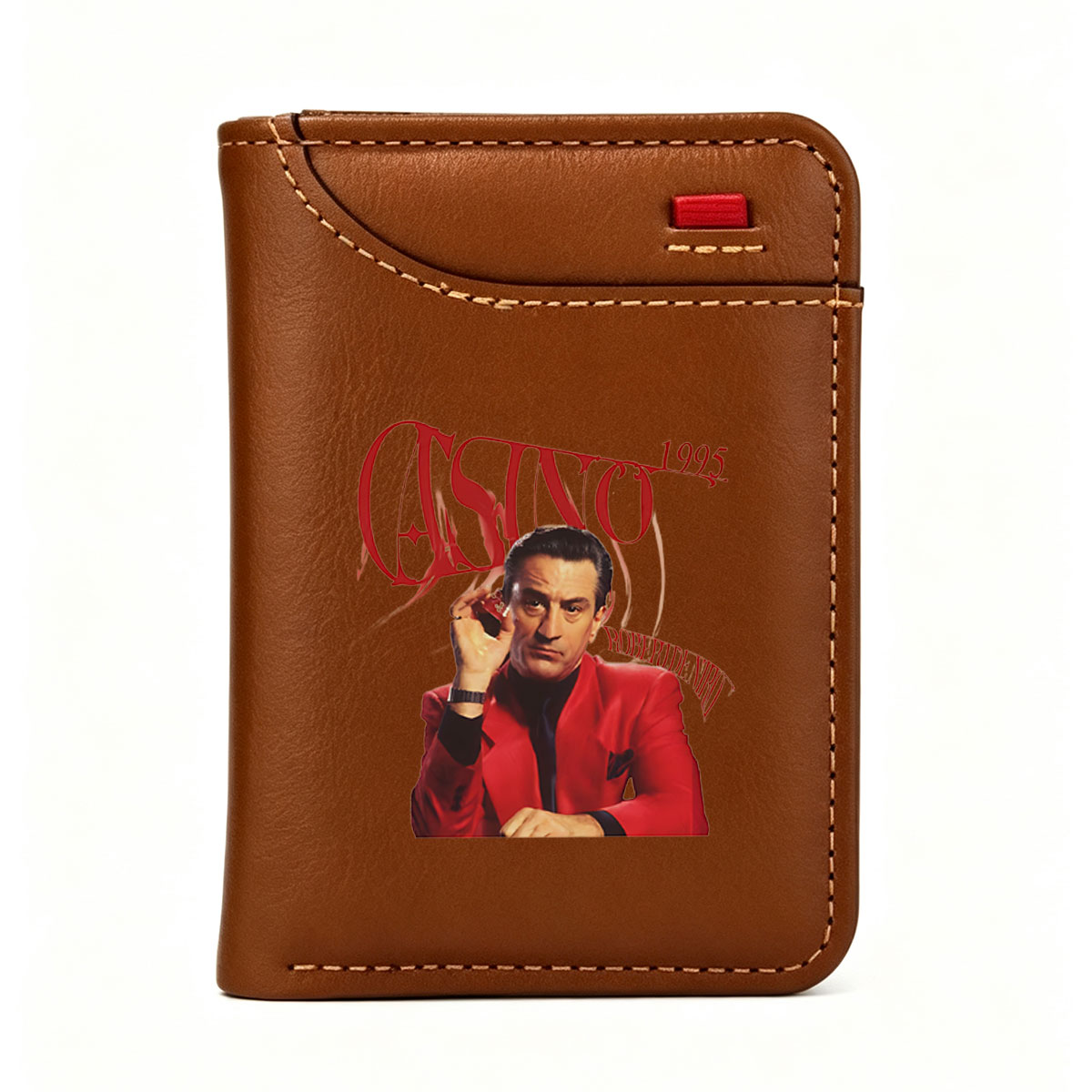 Robert De Niro in Casino (1995) - Iconic Gangster Role - Vertical Style Wallet