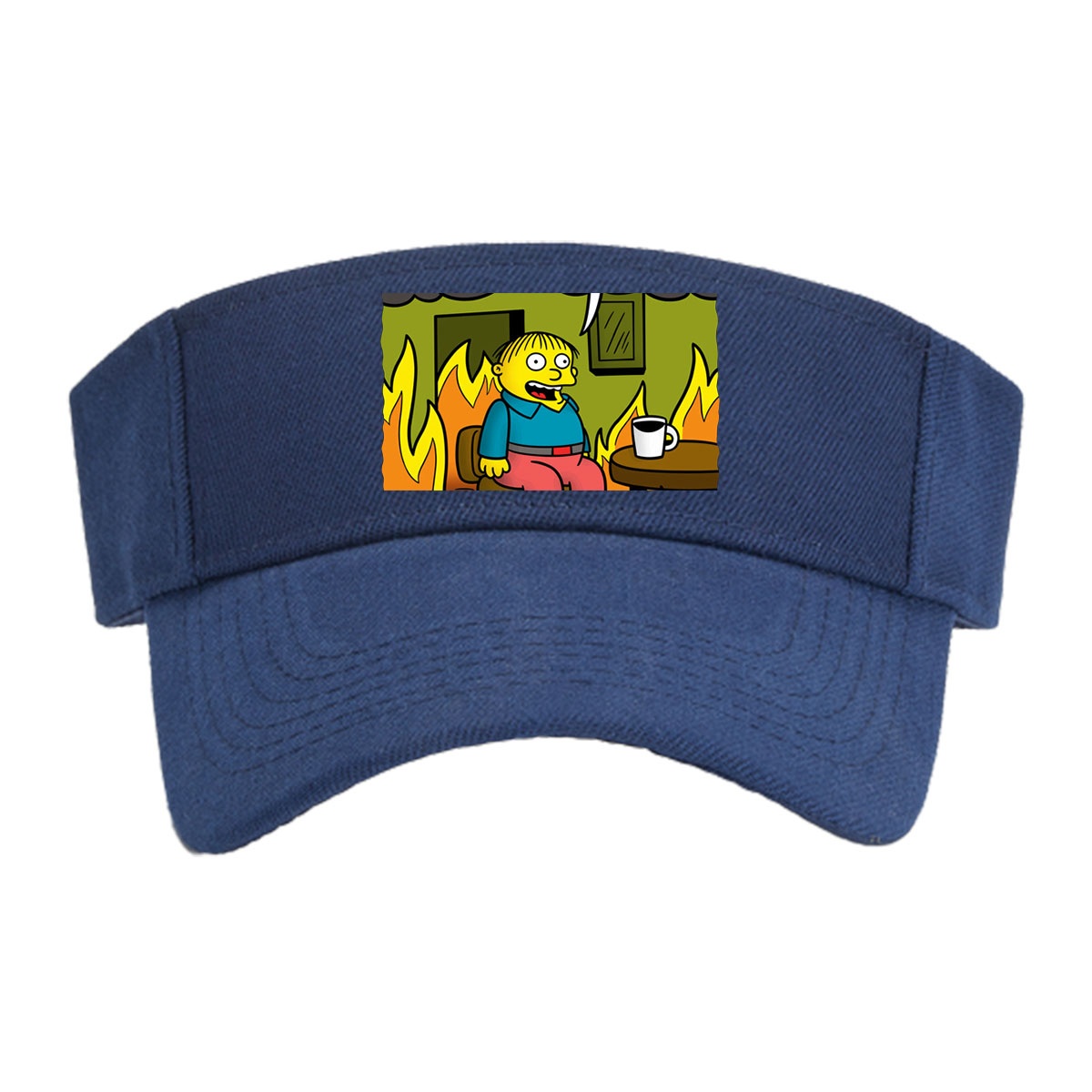 Simpsons Character in Burning Room: 
