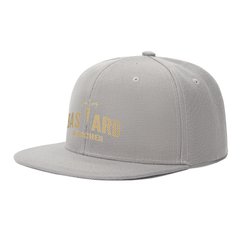 Flat Brim Baseball Cap Sword Logo BAS ARD MüNCHEN Streetwear Underground Skate Style for Basketball Courts Skate Parks Urban Lifestyle Skaters Rappers Streetwear Enthusiasts