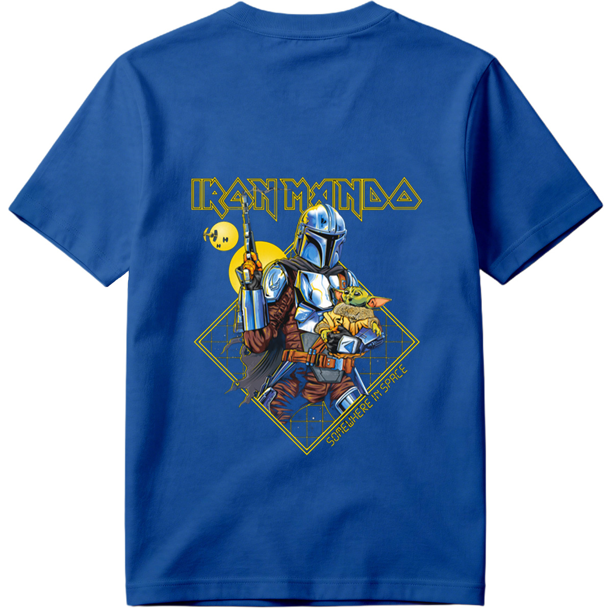Iron Mando: The Mandalorian and Grogu in Space - Tee