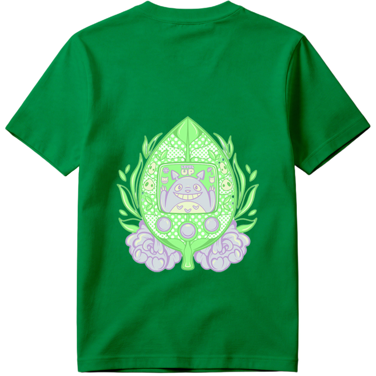 Totoro Tamagotchi Level Up - Tee