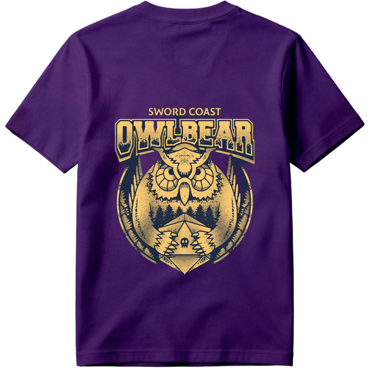 Sword Coast Owlbear: Fantasy Creature Emblem - Tee