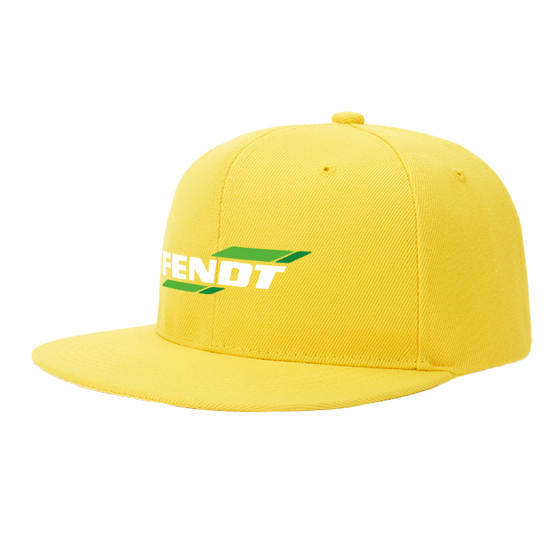Flat Brim Baseball Cap FENDT Logo Print Streetwear Underground Skate Style for Basketball Court Skate Park Urban Lifestyle Skaters Rappers Streetwear Enthusiasts