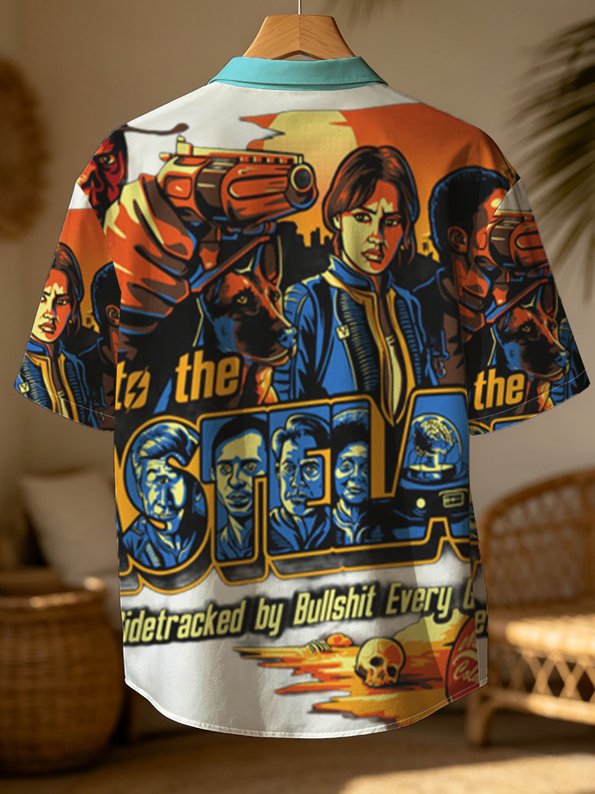 Welcome to the Wasteland: Post-Apocalyptic Survivors, Nuka-Cola, and Iconic Characters in a Dystopian World -  Shirt