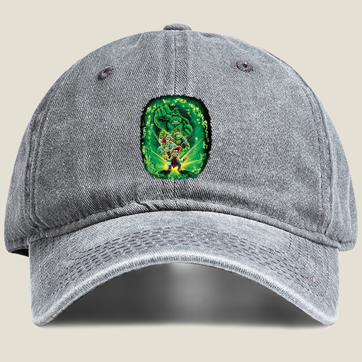 Donkey Kong: King K. Rool's Revenge - Washed Denim - Baseball Cap
