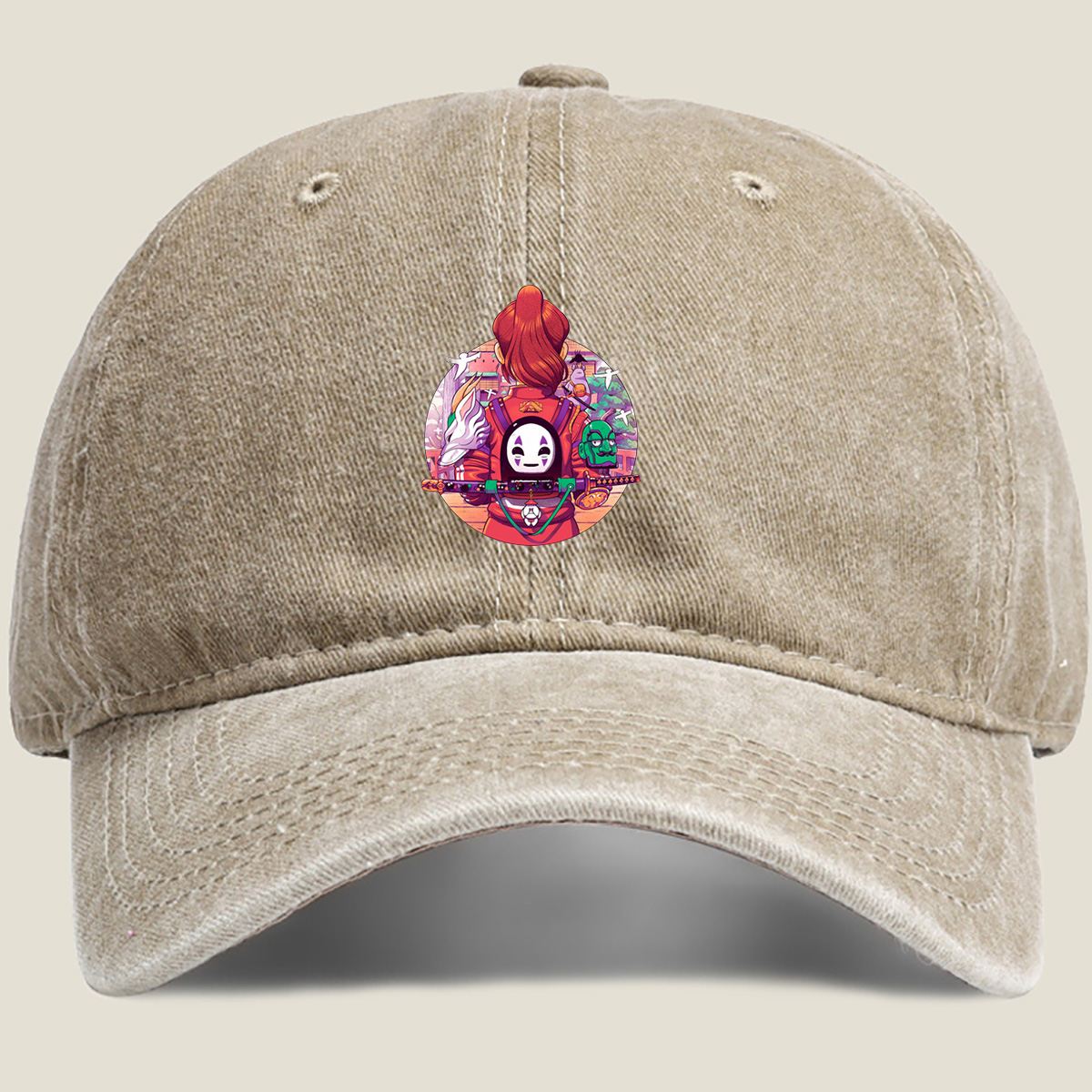Samurai Jack and the Ninja Masks - Washed Denim - Baseball Cap