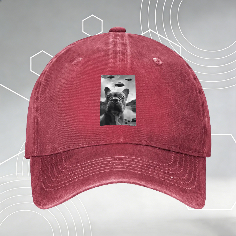 New Baseball Cap with Pink Cowboy Boots and 