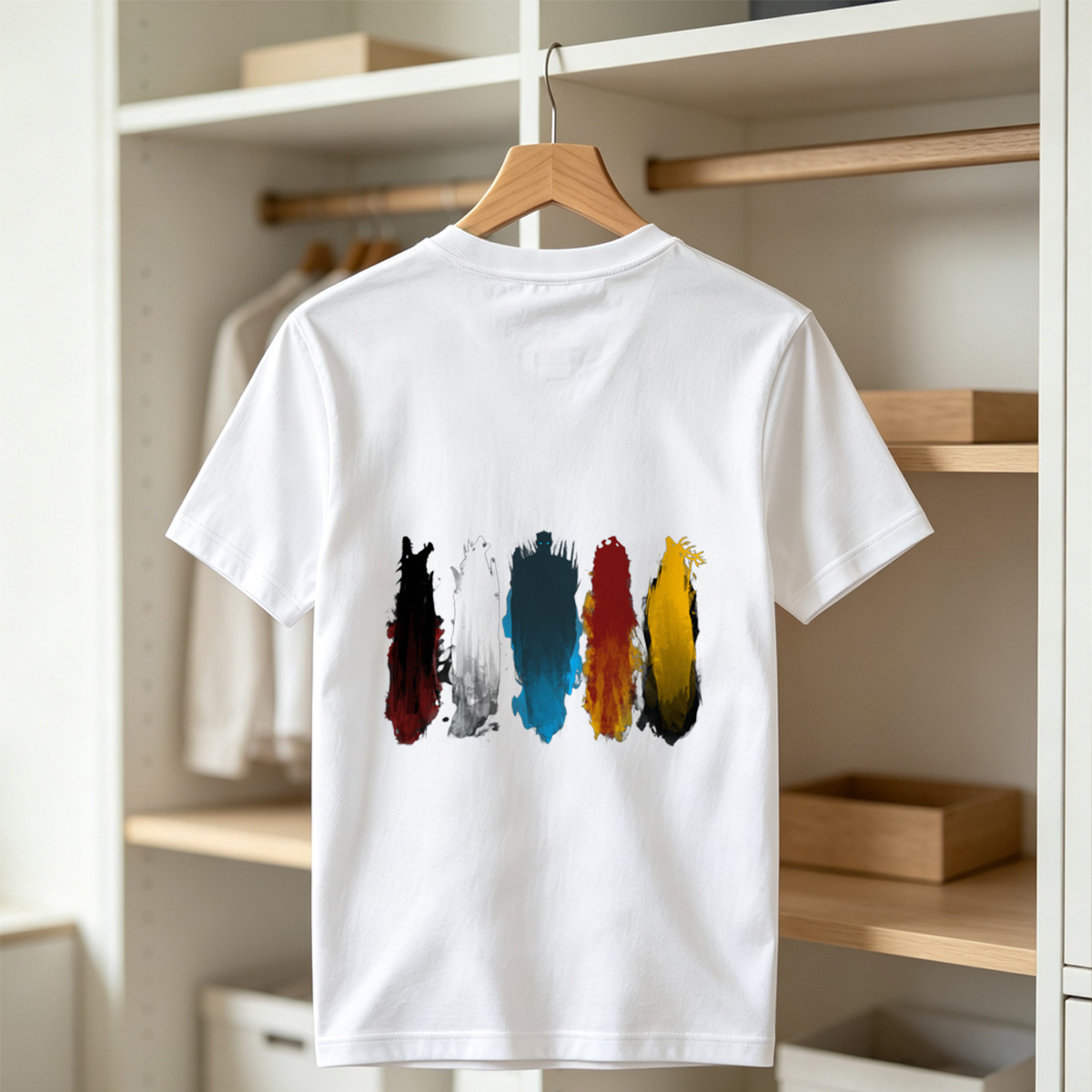The Five Elements: Fire, Water, Earth, Air, and Spirit - Tee