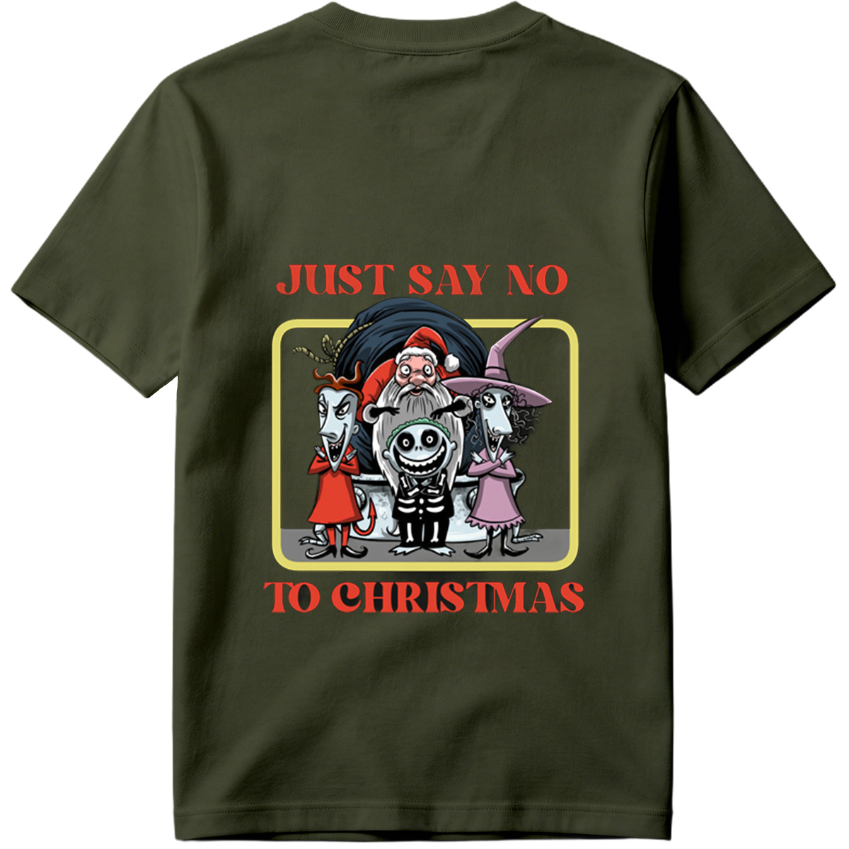 The Nightmare Before Christmas: Just Say No to Christmas - Tee