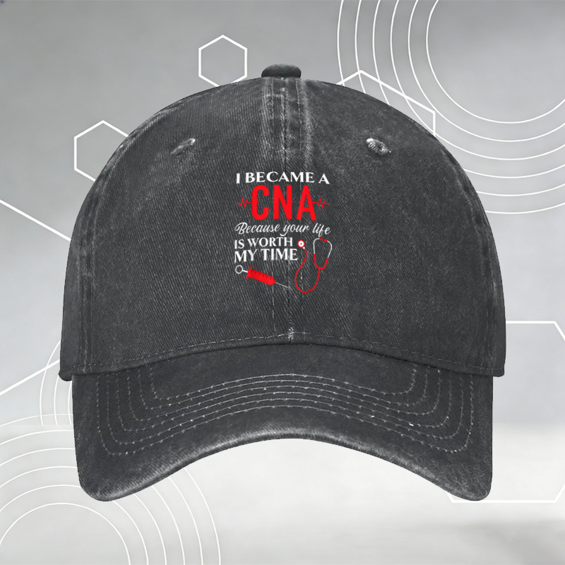 New Baseball Cap with Red Dragon Print and 