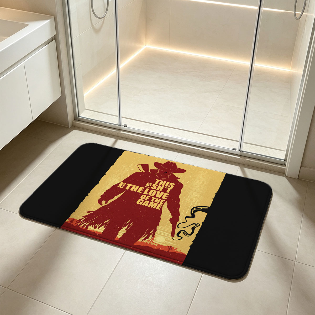 Cowboy Silhouette with 