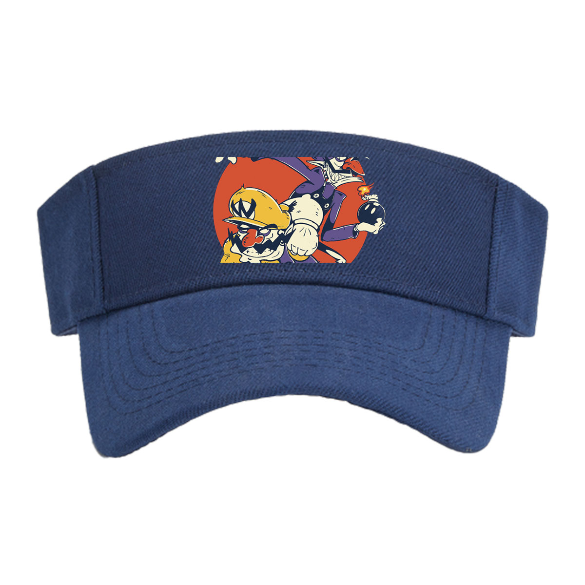 Wario and Waluigi in Action Pose -  Visor cap